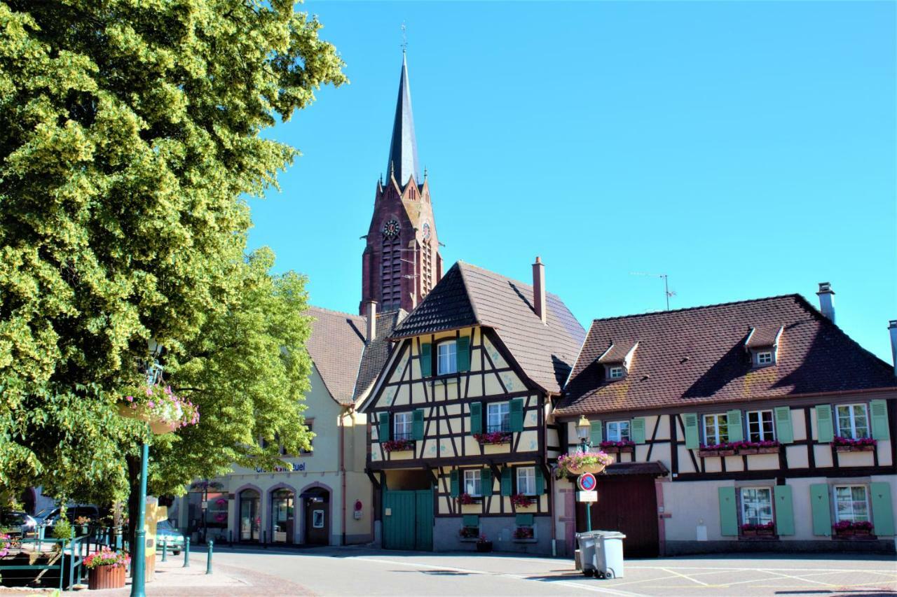 La Halte Des Vignes - Route Des Vins D'Alsace Apartment Scherwiller Exterior photo